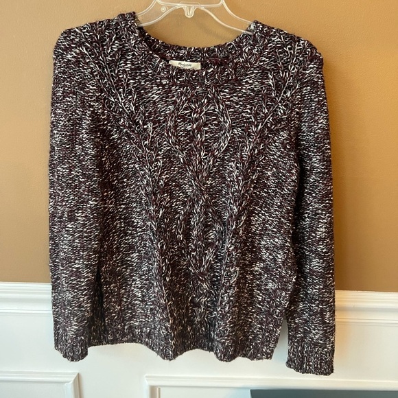 Madewell Marled Firelight Women’s Knit Sweater Size Small Wool Blend - Picture 2 of 6